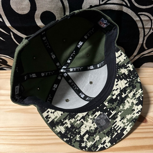 Baltimore Ravens Military Salute Limited Edition New Era Snap Back Hat - Picture 5 of 5